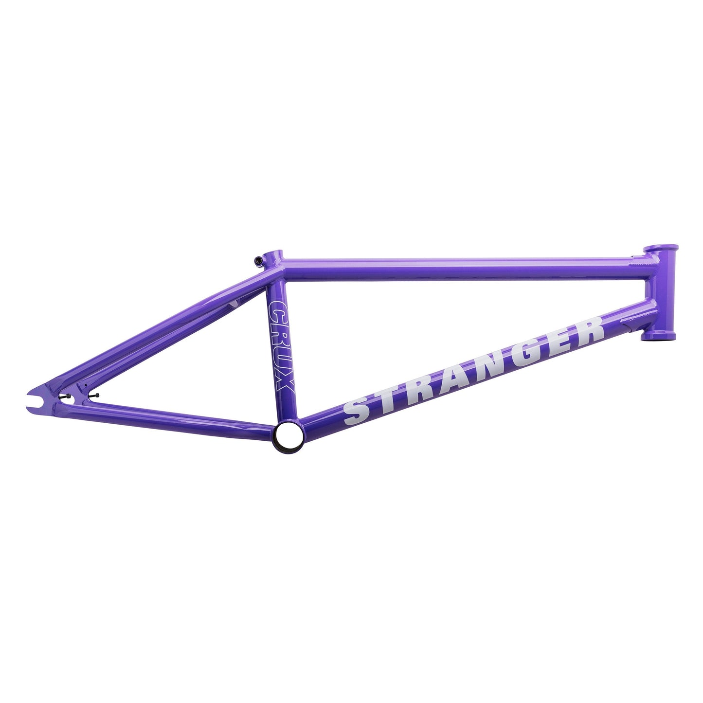 STRANGER CRUX V2 DOWNTUBE DECAL SET WHITE