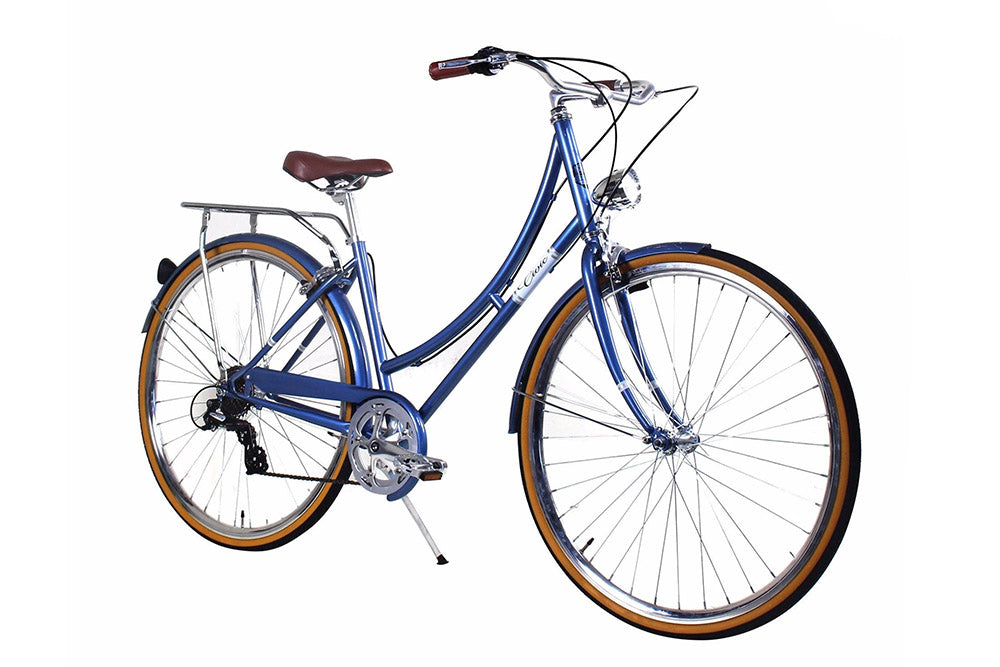 blue womens bicycle ZF Bikes ZF BIKES CIVIC WOMENS COMPLETE BIKE 7spd (click for more colors)
