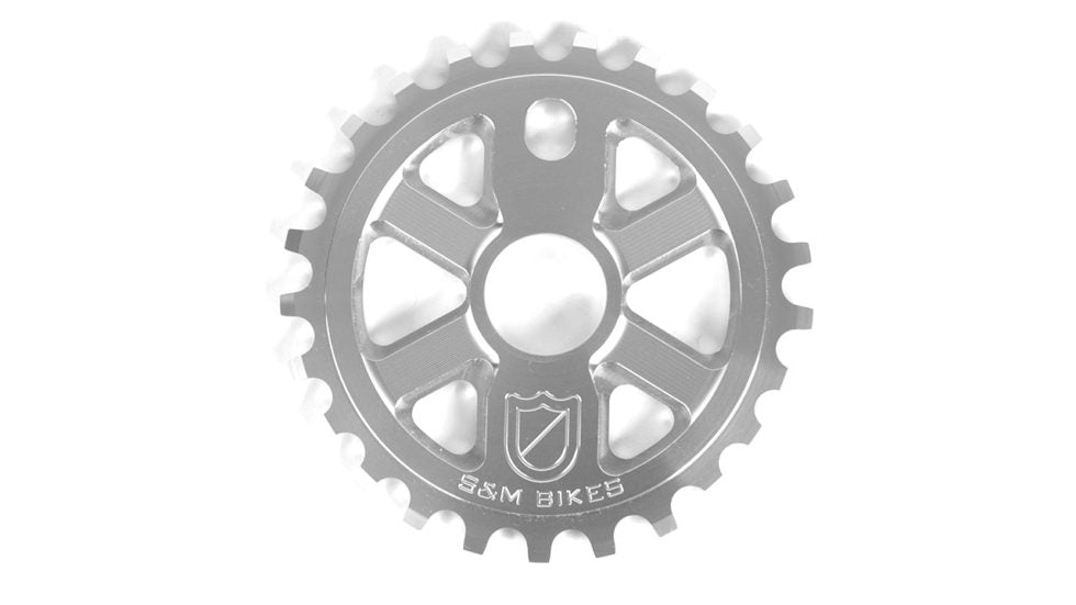 S&M X MAN SPROCKET MATTE CLEAR 25T