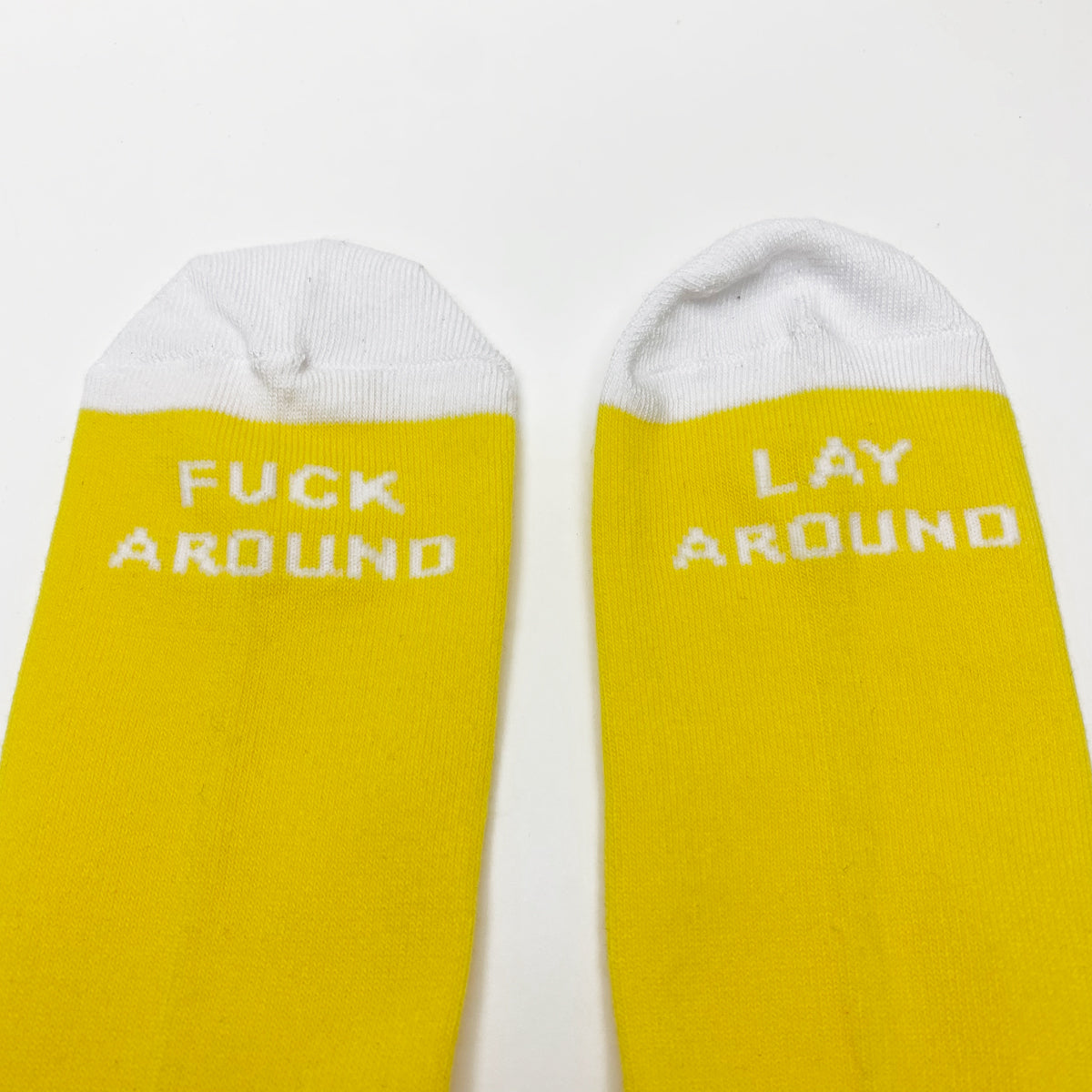 Big Logo Socks / gold