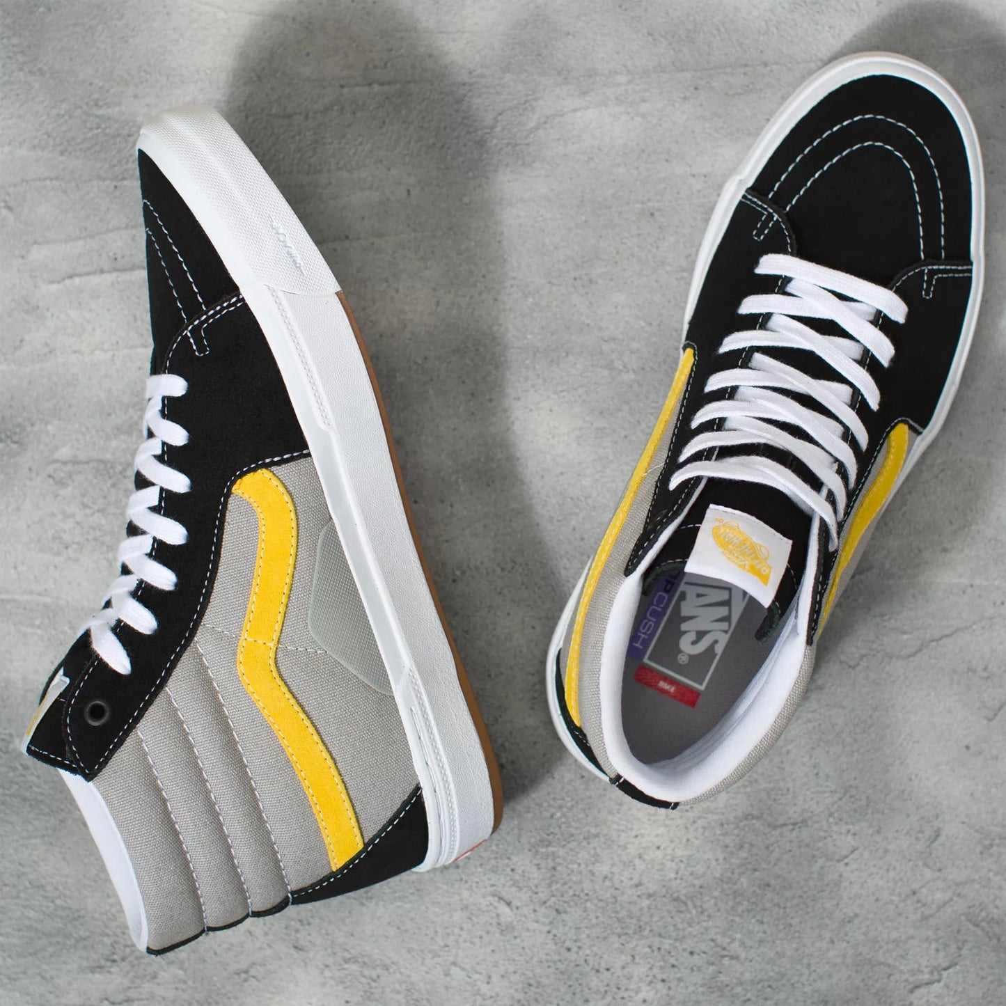 Vans / BMX Sk8-Hi / black / grey /gold