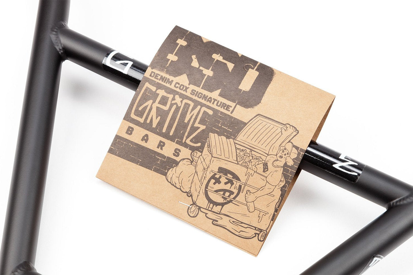 BSD Grime 9" Bar (Flat Black or Flat Raw)