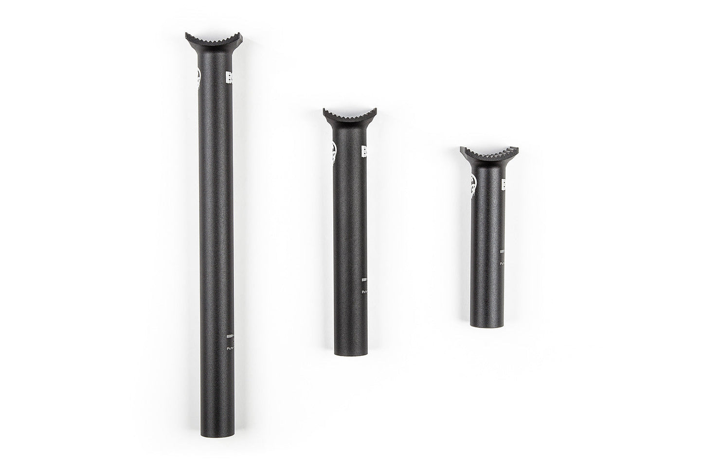 BSD Blitzed Seat Post (Black)