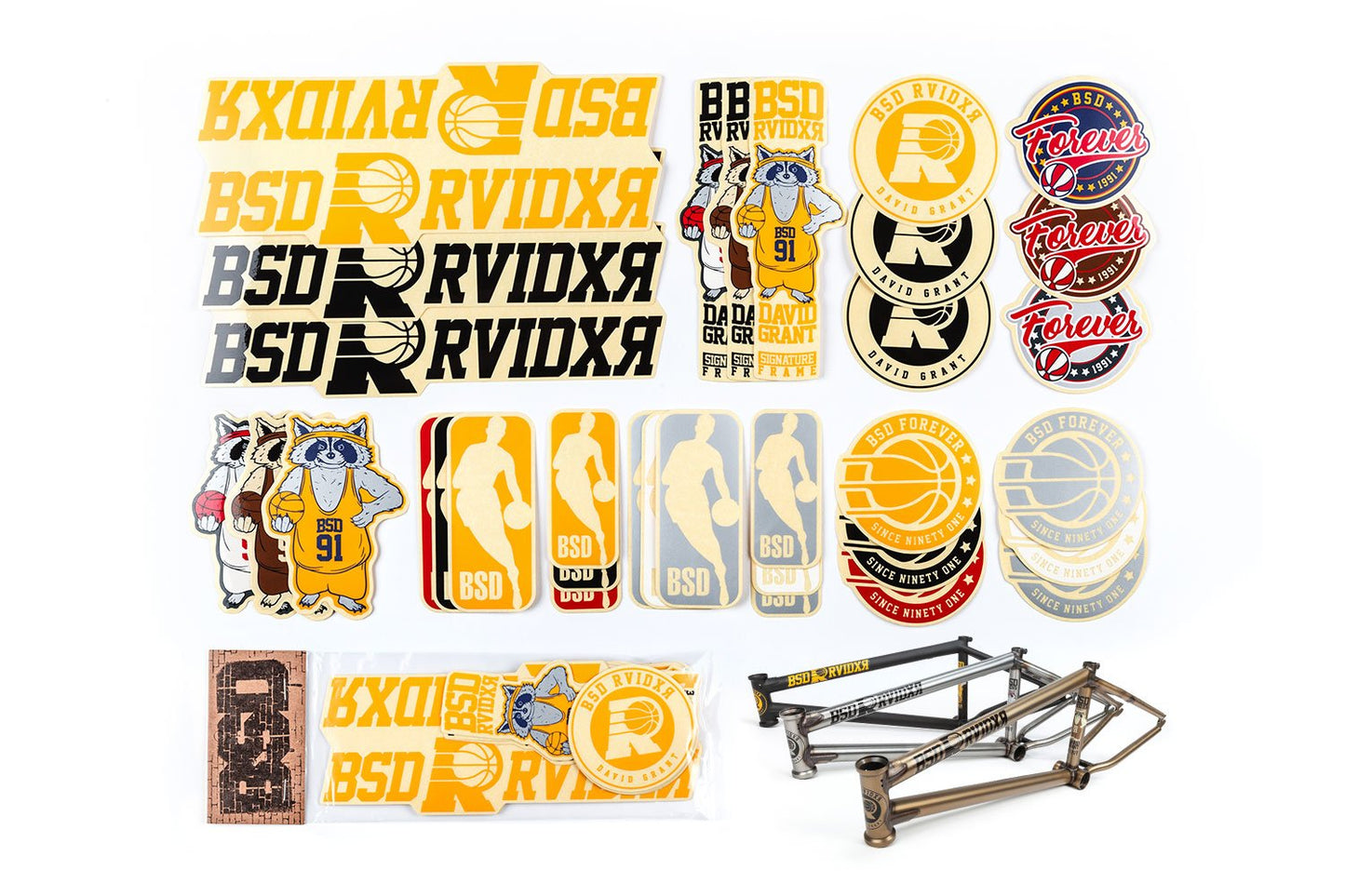 BSD Frame 2019 Sticker Packs