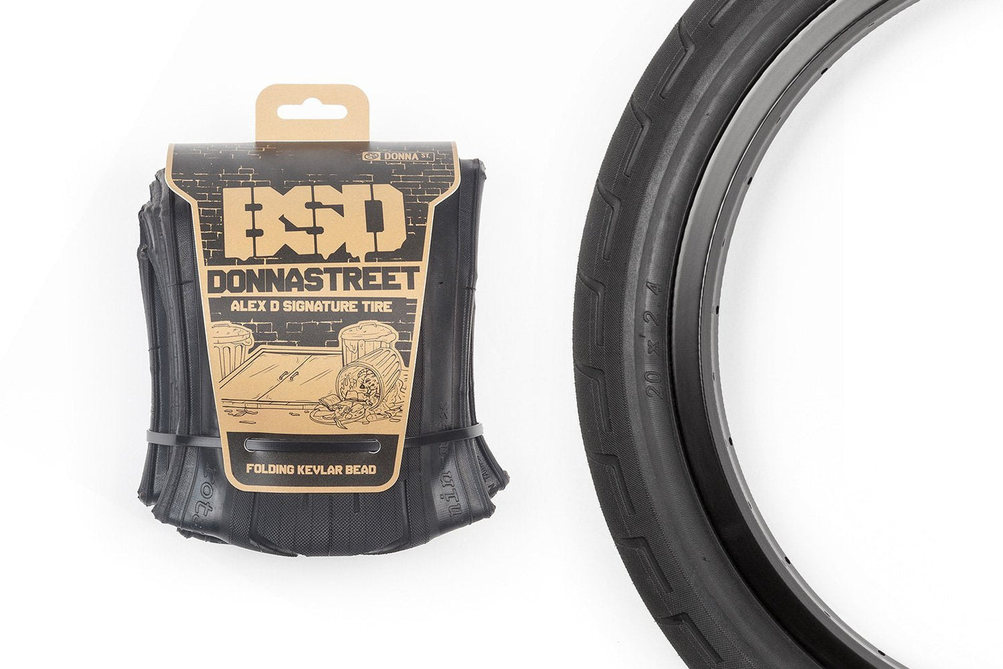 BSD Donnastreet Folding Kevlar Bead Tire