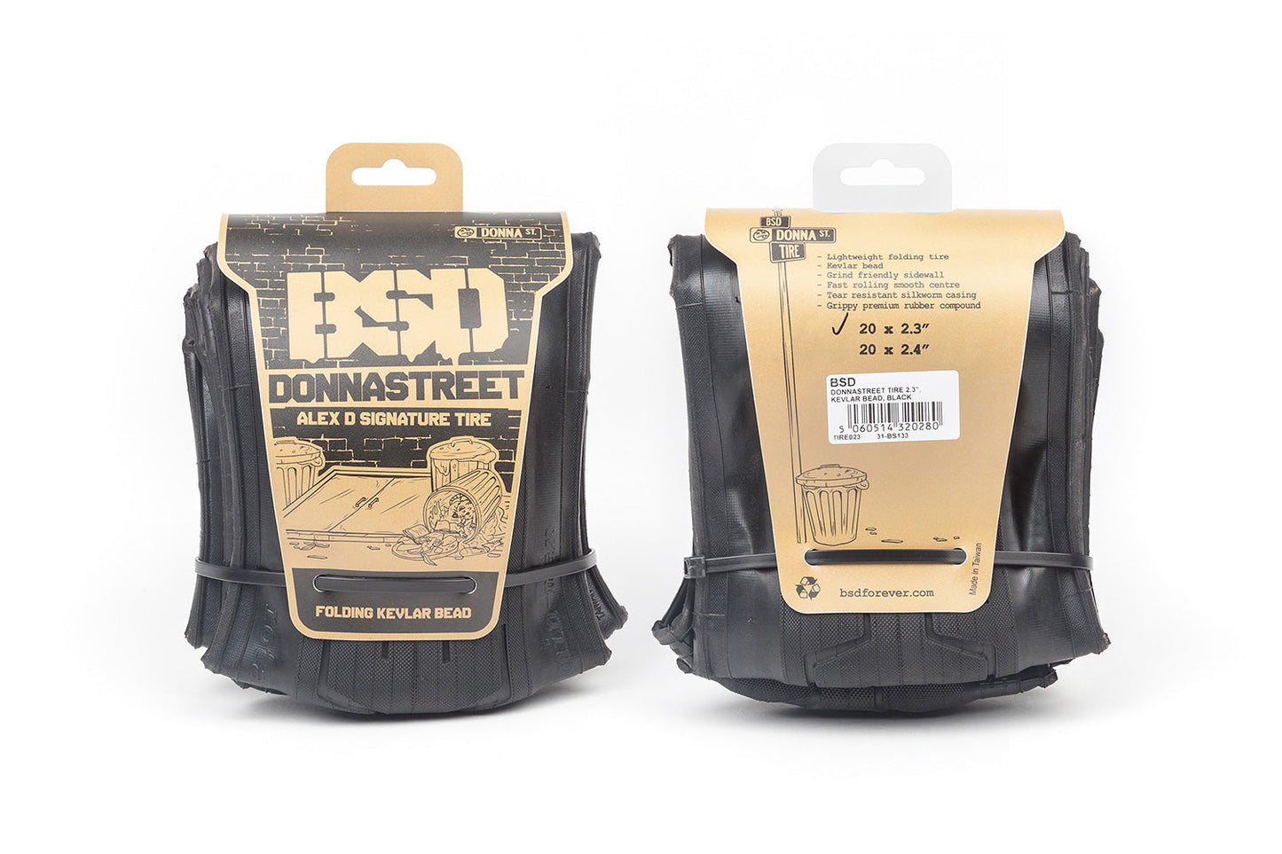 BSD Donnastreet Folding Kevlar Bead Tire