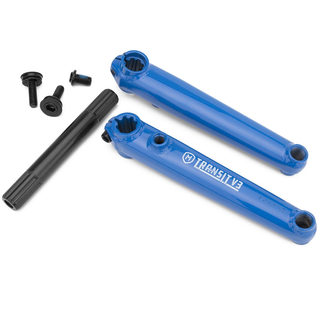 Mission Transit V3 Crank (Blue)