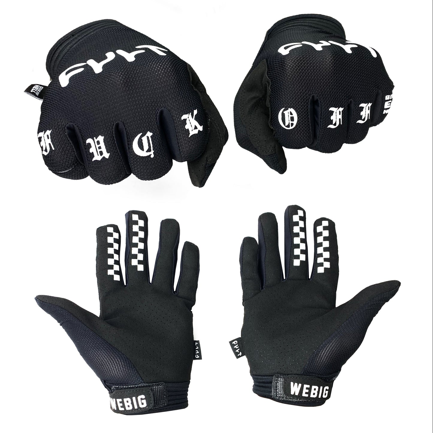 Cult x Webig Race Gloves / black