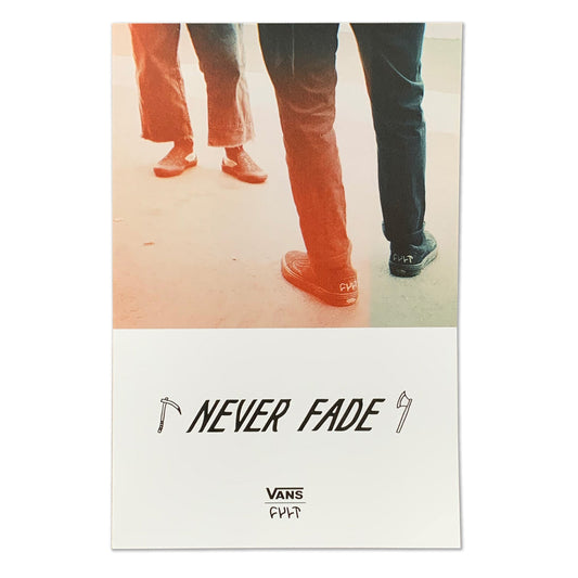 Cult x Vans Never Fade Zine