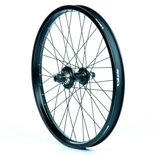 TALL ORDER DYNAMICS RHD CASSETTE WHEEL - BLACK WITH SILVER SPOKE NIPPLES