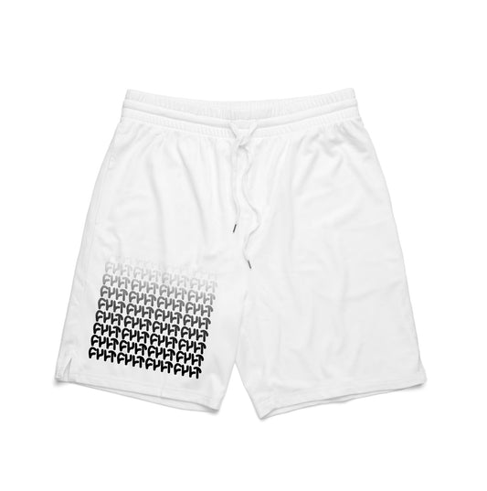 Gradient Baller Shorts / white