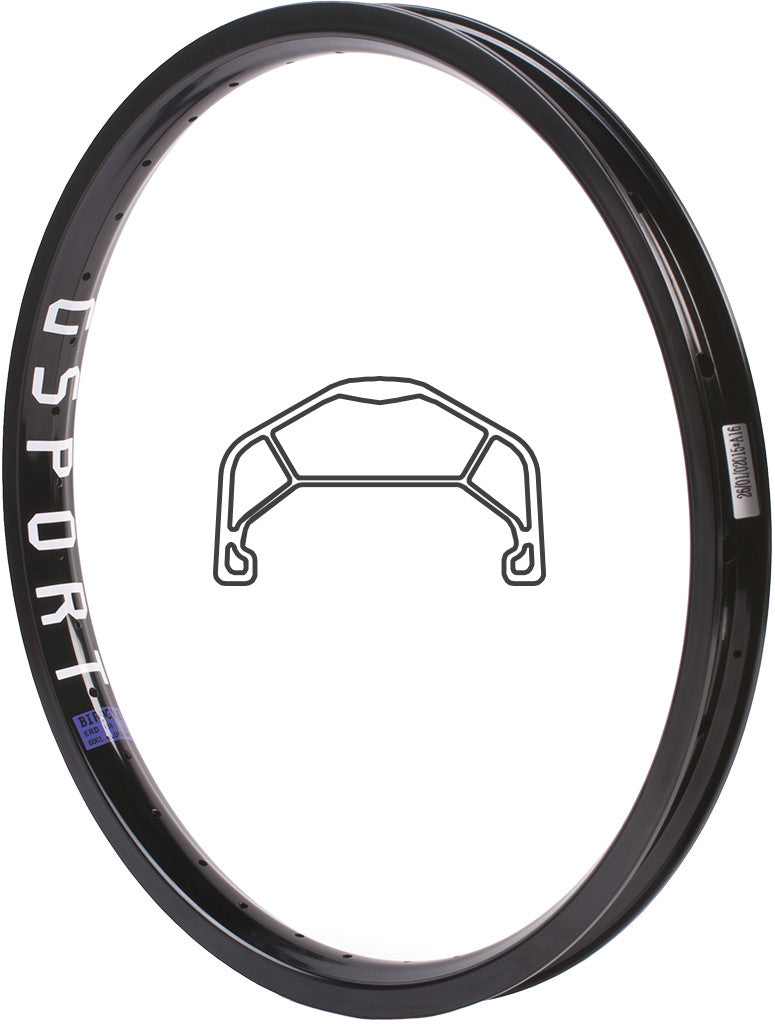 GSport Birdcage Rim (Black or Chrome)