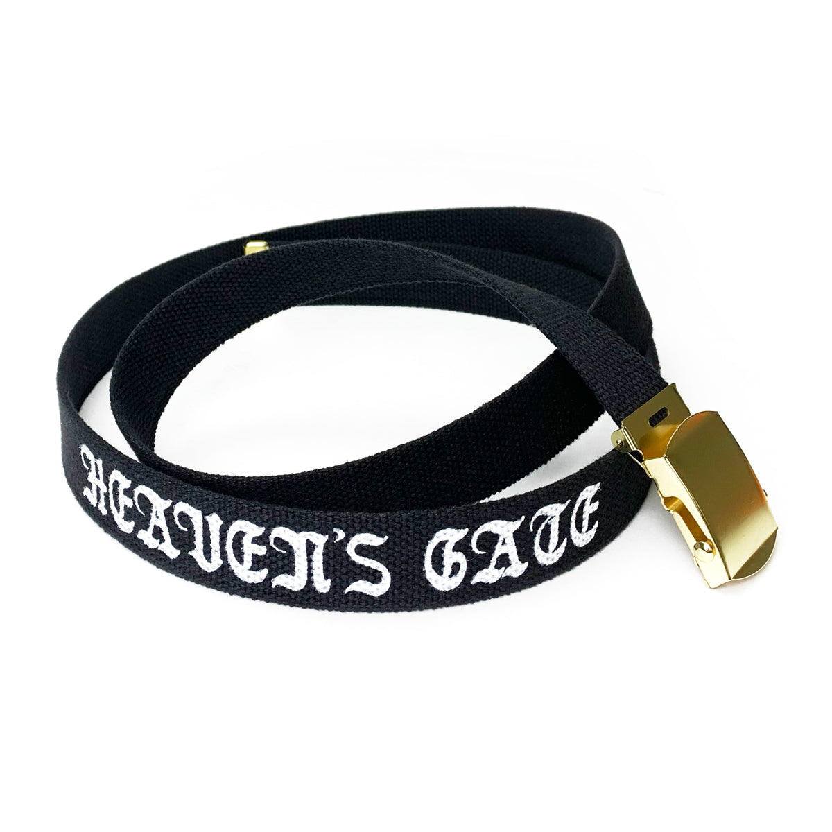 Heaven's Gate Belt / black & gold buckle – 5150 BMX