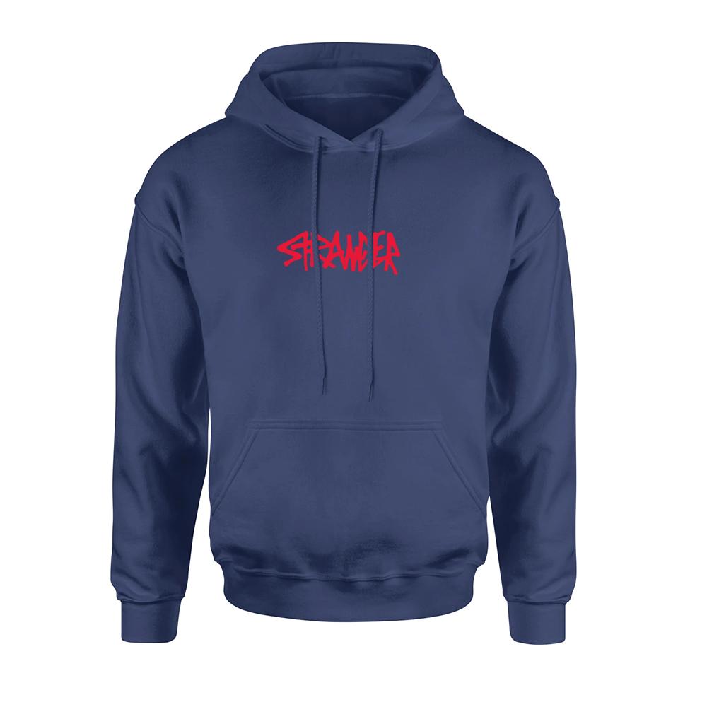 LOGOS HOODIE NAVY