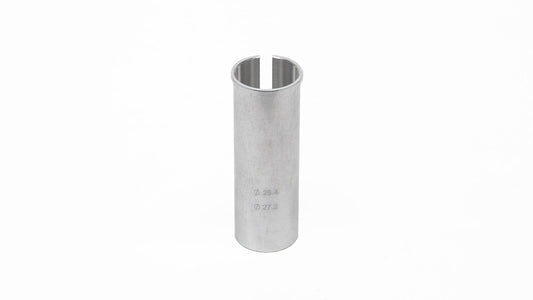 SEAT POST SHIM 27.2MM TO 25.4MM SILVER