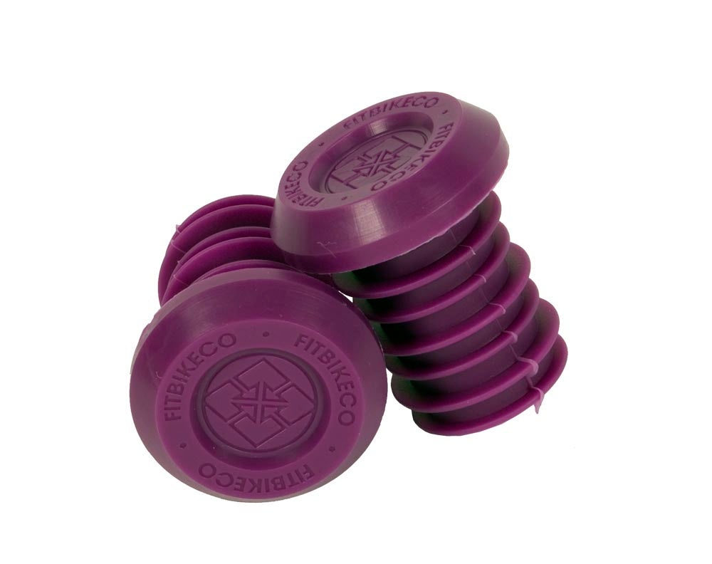 FIT PUSH IN BAR PLUGS PAIR PURPLE