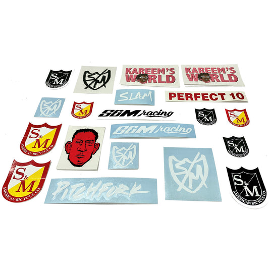 S&M 20 PIECE STICKER PACK