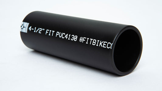 FIT "PVC" 4.5" PEG SLEEVE BLACK SOLD INDIVIDUALLY