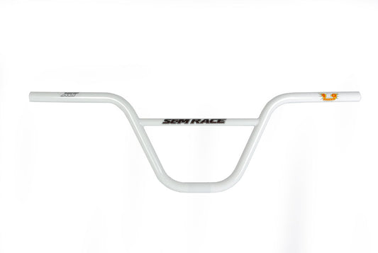 S&M 8" RACE XLT HANDLEBAR, WHITE