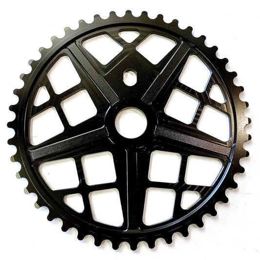 S&M MOTOMAN SPROCKET GLOSS BLACK 30T (THIRTY)