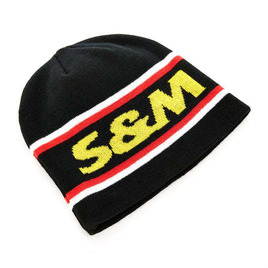 S&M FACTORY KNIT BEANIE BLACK