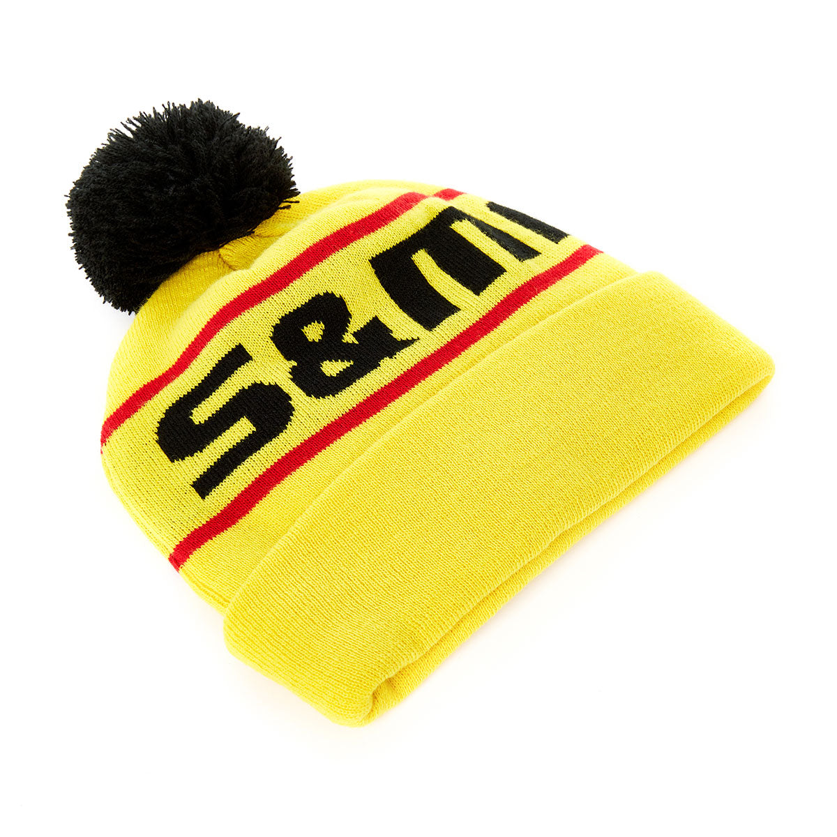 S&M FACTORY POM BEANIE GOLD