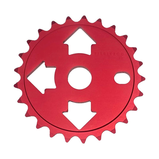 FIT TRI 25T SPROCKET BLOOD RED