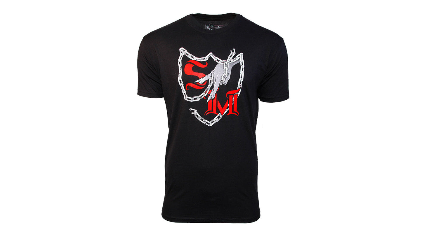 S&M DEMON T SHIRT BLACK SMALL