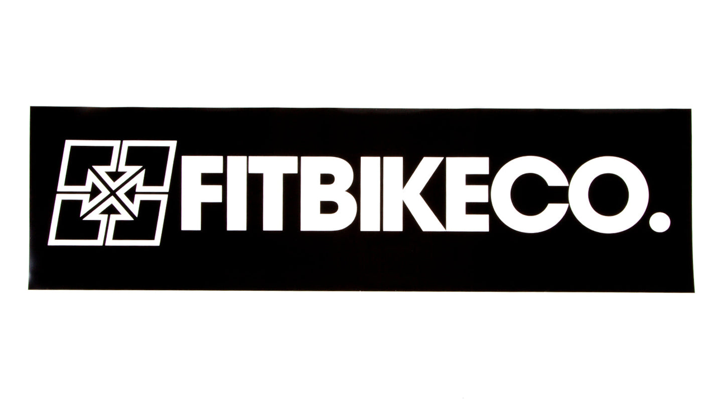 FIT BANNER 36" X 0" BLACK