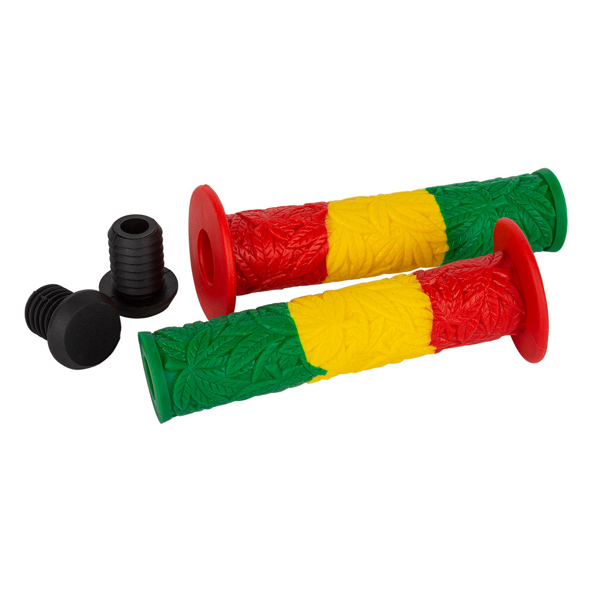 S&M GANJA GRIPS RASTA FADE