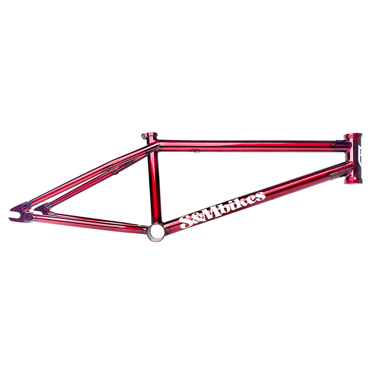 S&M WHAMMO V2 FRAME (TRANS RED)