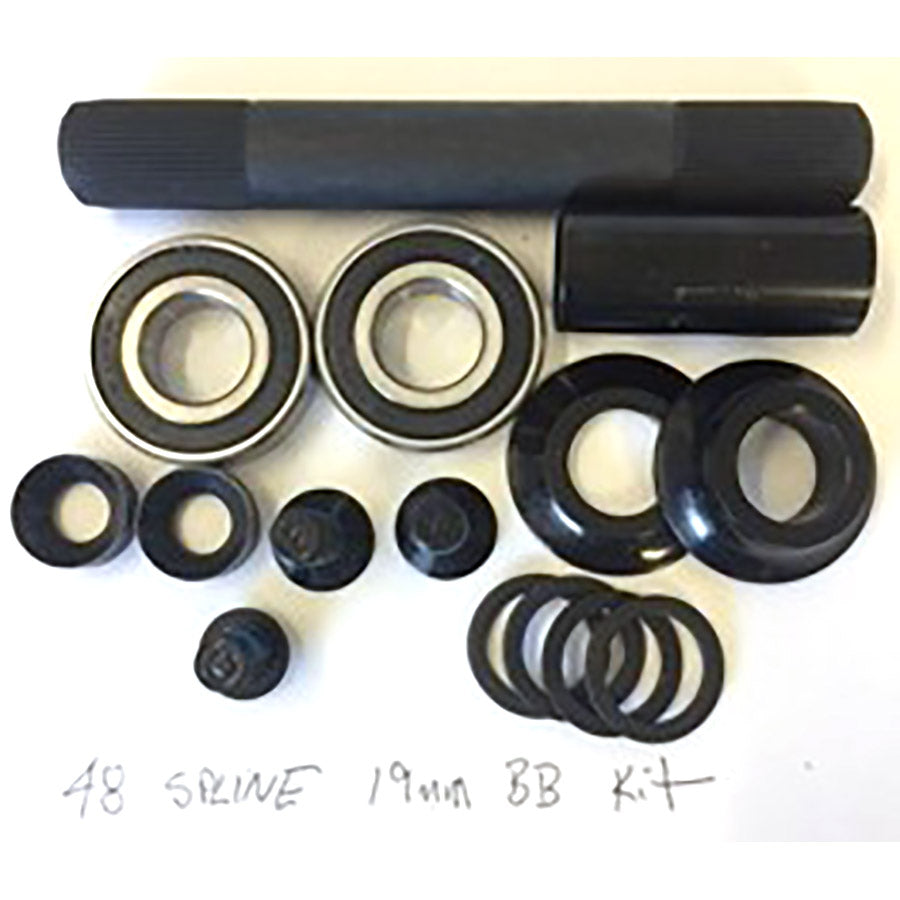 48 SPLINE COMPLETE BB KIT 19MM