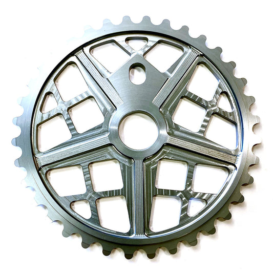 S&M MOTOMAN SPROCKET GRAY 33T (THIRTY THREE)