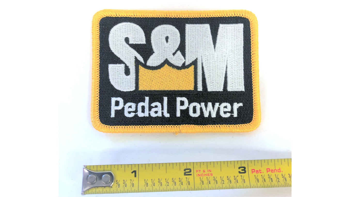 S&M PEDAL POWER PATCH