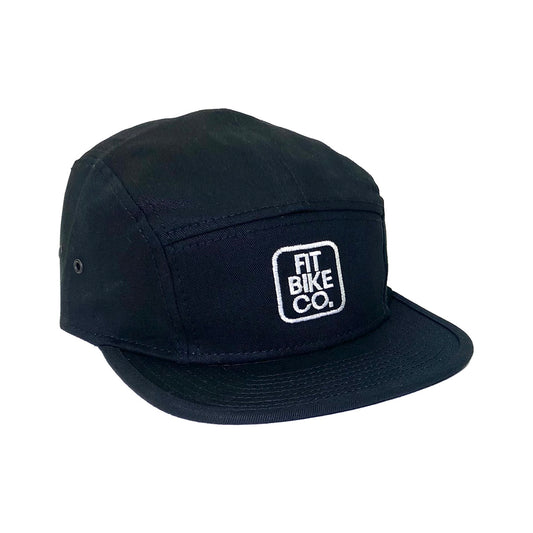 FIT FIVE PANEL CAMPER HAT BLACK