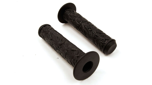 S&M GANJA GRIPS BLACK RESIN