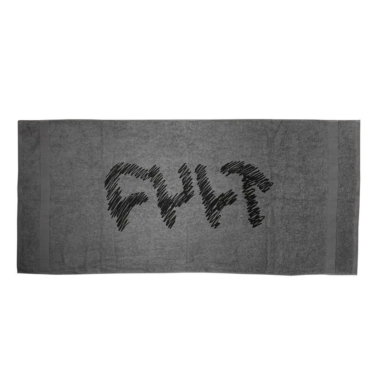 Sketchy Body Towel / grey