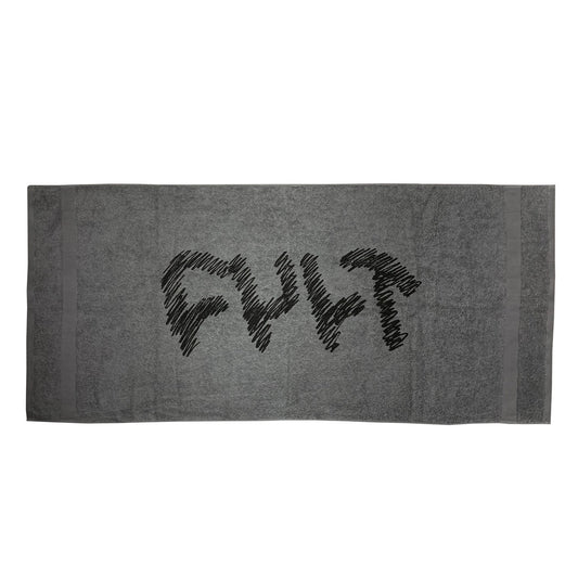 Sketchy Body Towel / grey