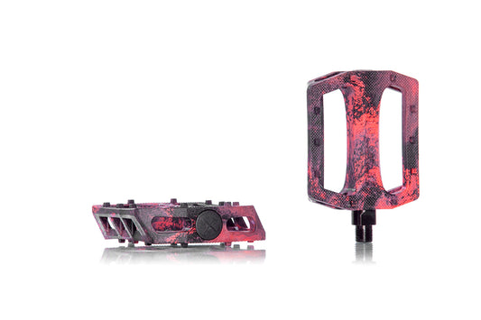 Demolition Trooper Plastic Pedal - Black/Red