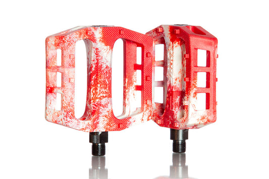 Demolition Trooper Plastic Pedal - Red/White