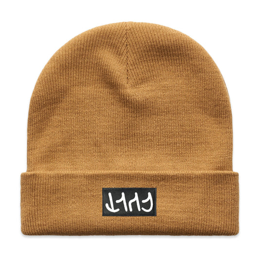 Upside Down Beanie / camel