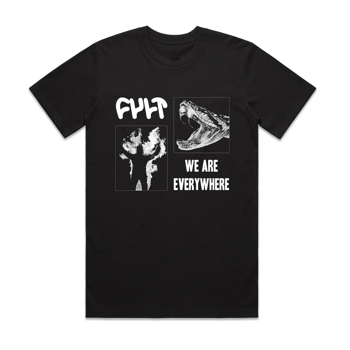 Cult We Are Everywhere Tee / black