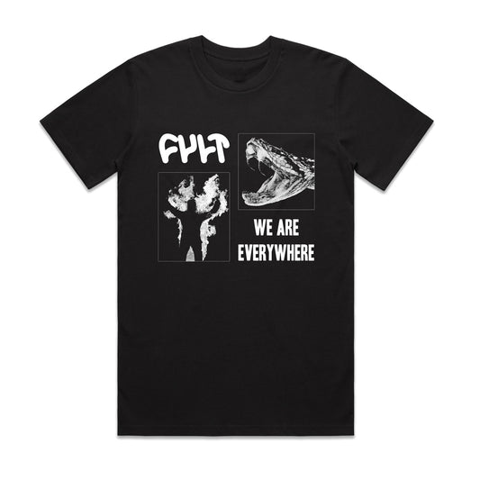 Cult We Are Everywhere Tee / black